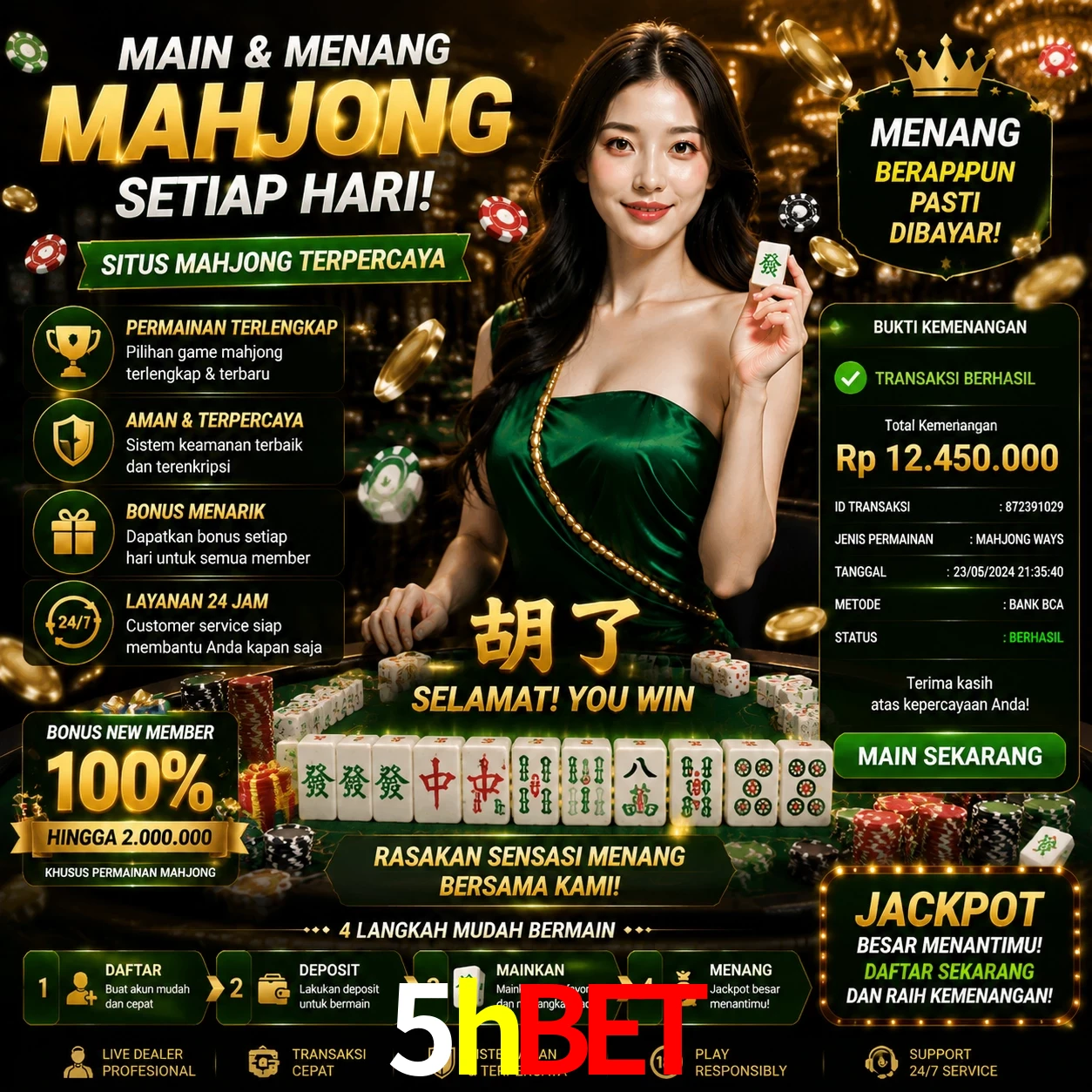 Ganhar e sacar na 5hbet